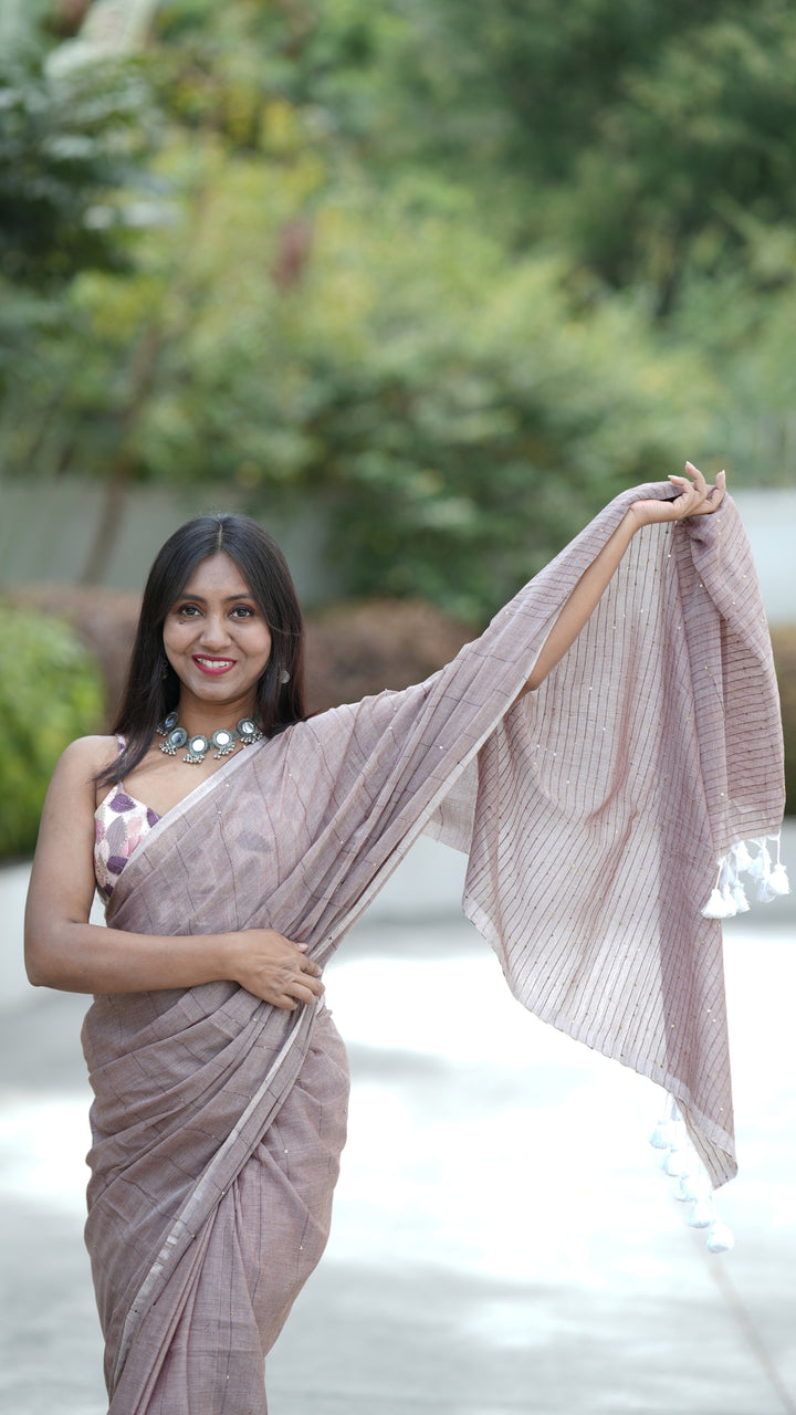 Mauve Gul (Saree)