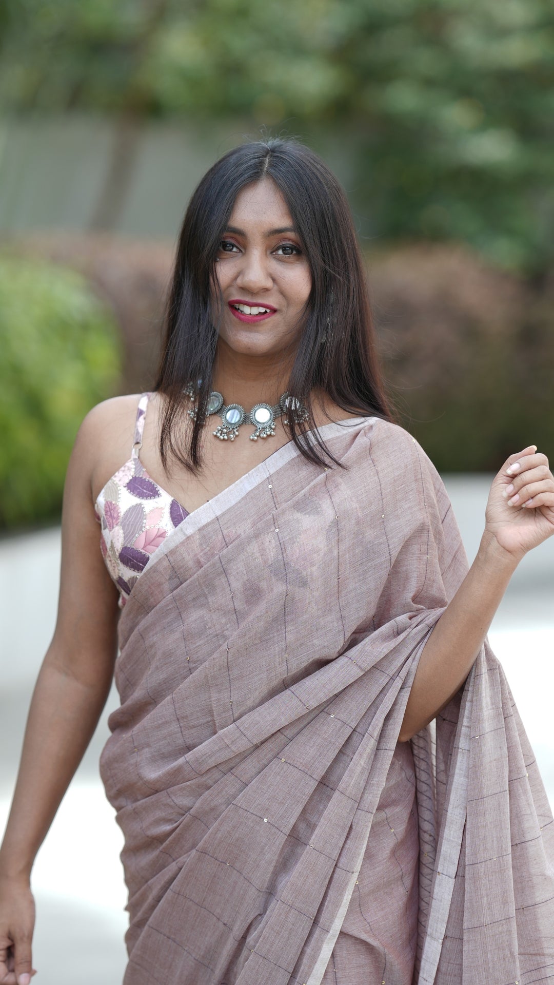 Mauve Gul (Saree)
