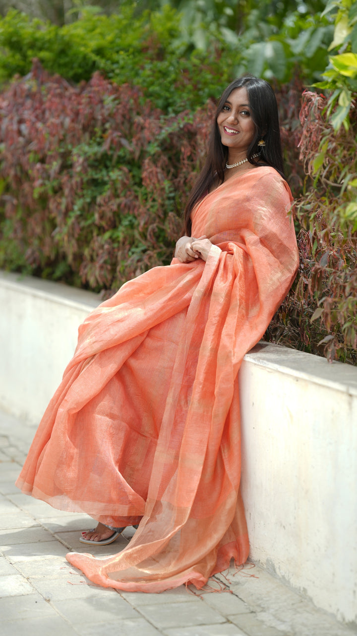 Mehak Linen Silk (Saree)