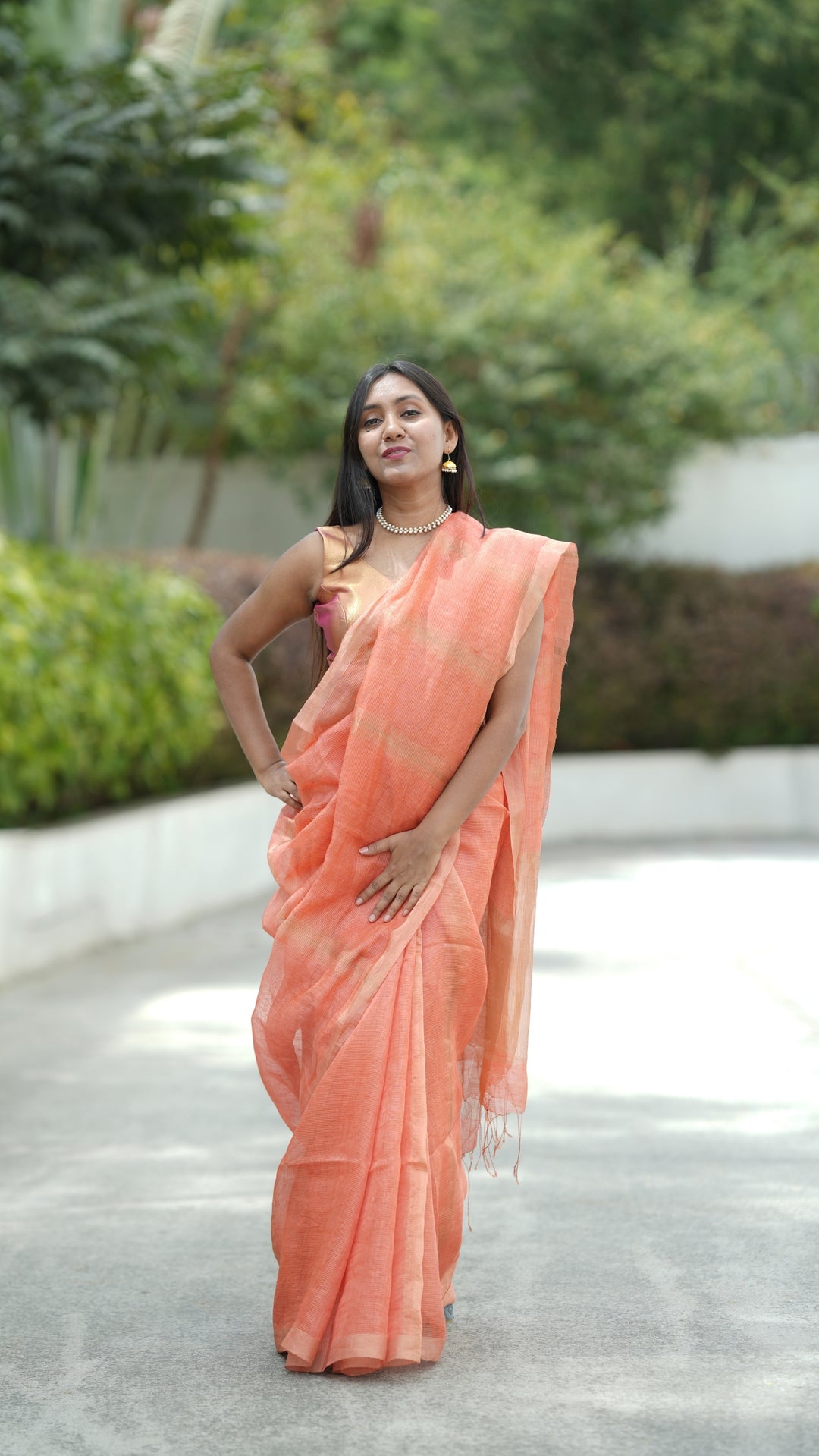 Mehak Linen Silk (Saree)