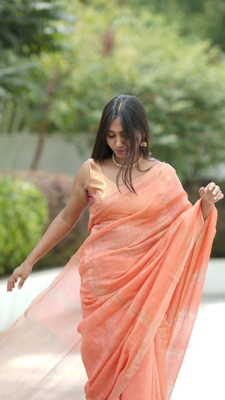 Mehak Linen Silk (Saree)