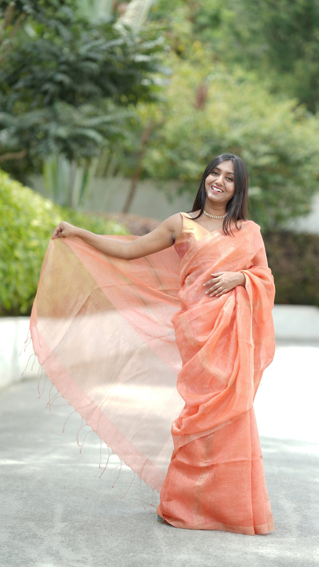 Mehak Linen Silk (Saree)