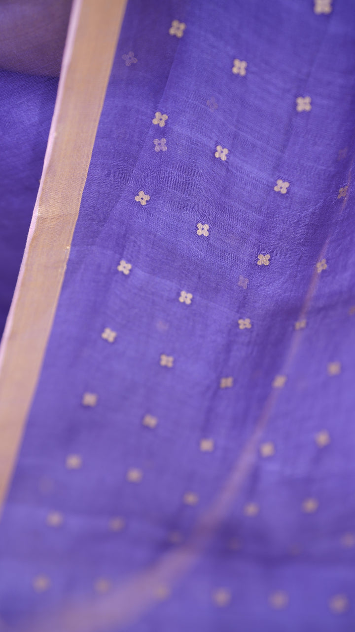 Neel-e-Noor Muslin Silk (Saree)