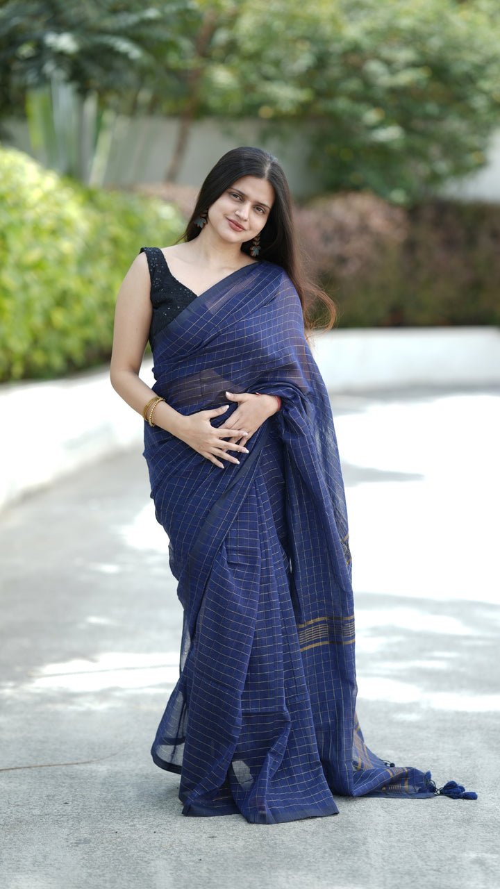 Neel Gold (Saree)