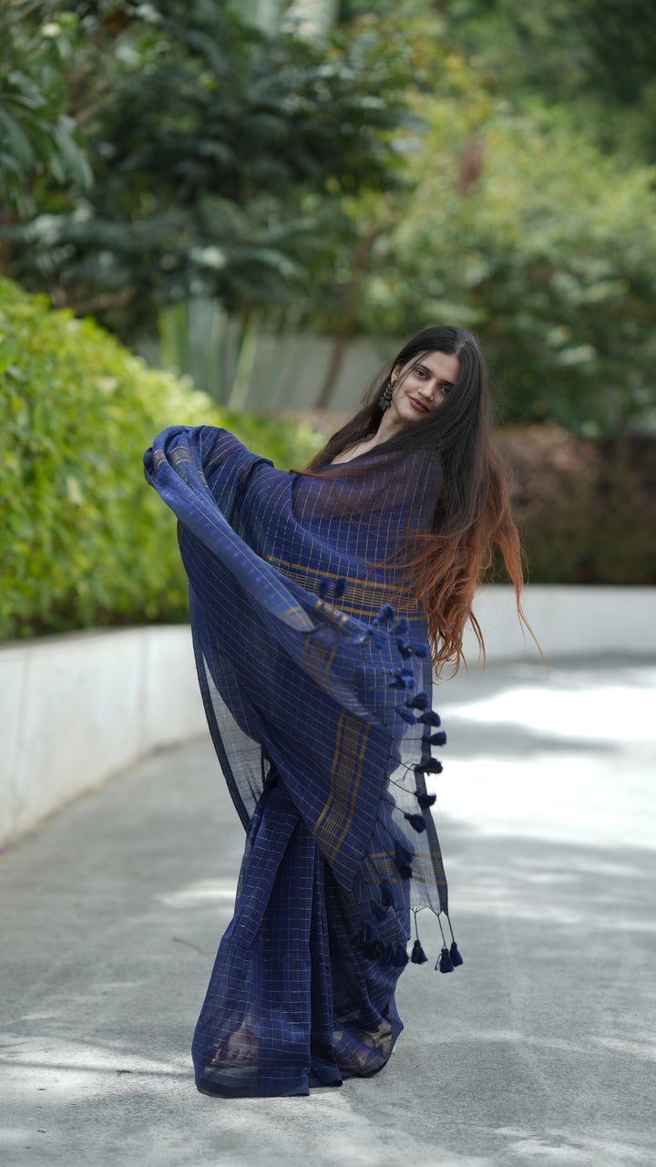 Neel Gold (Saree)