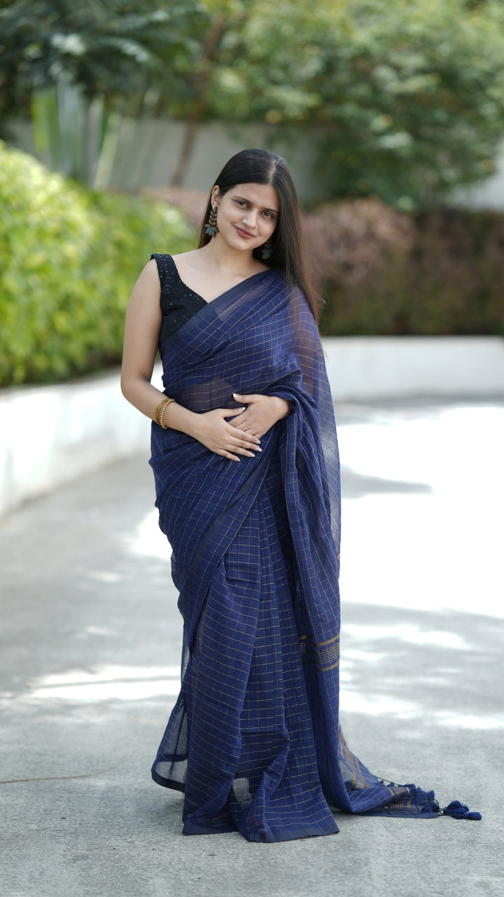 Neel Gold (Saree)