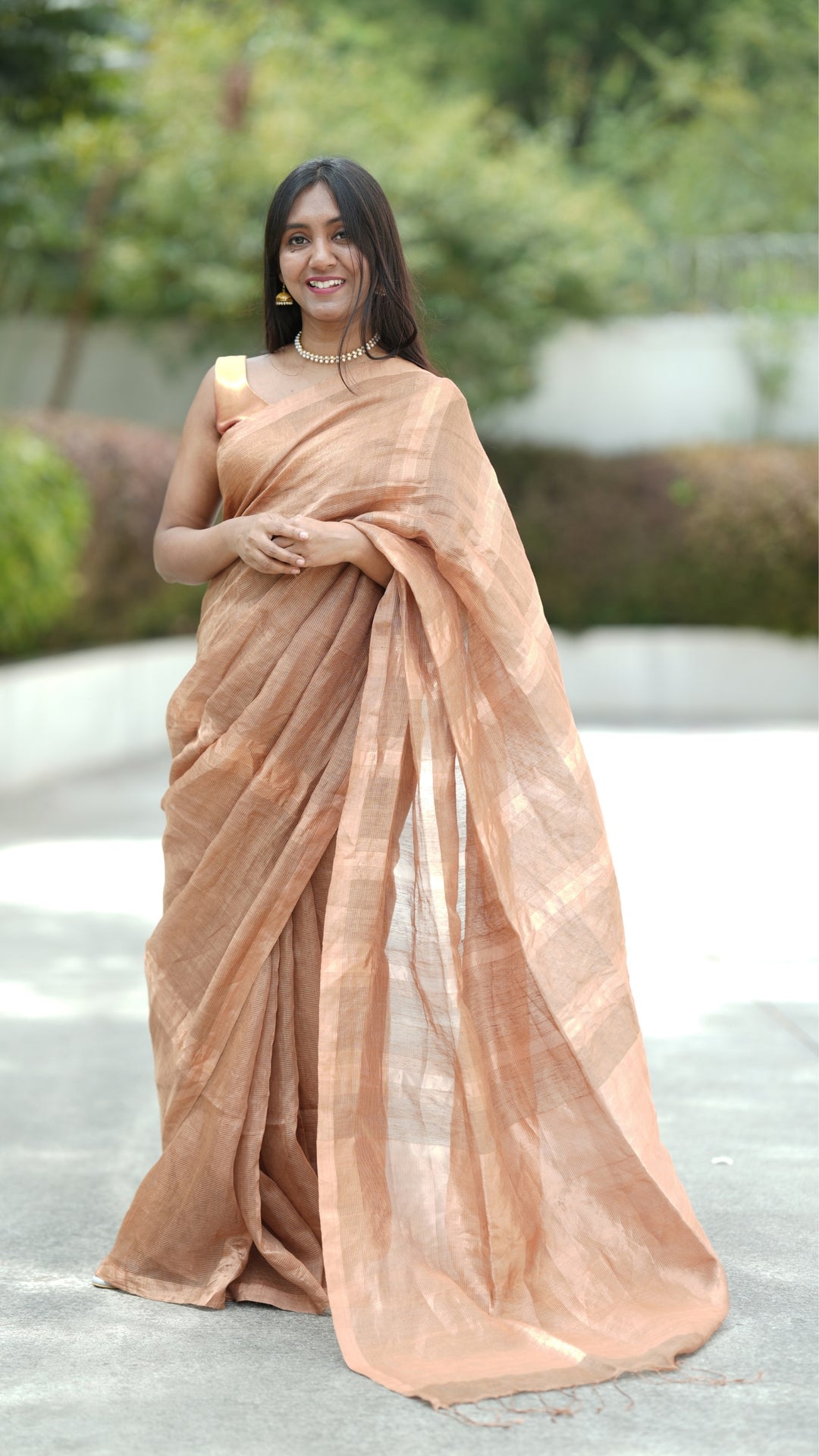 Surmayi Linen Silk (Saree)