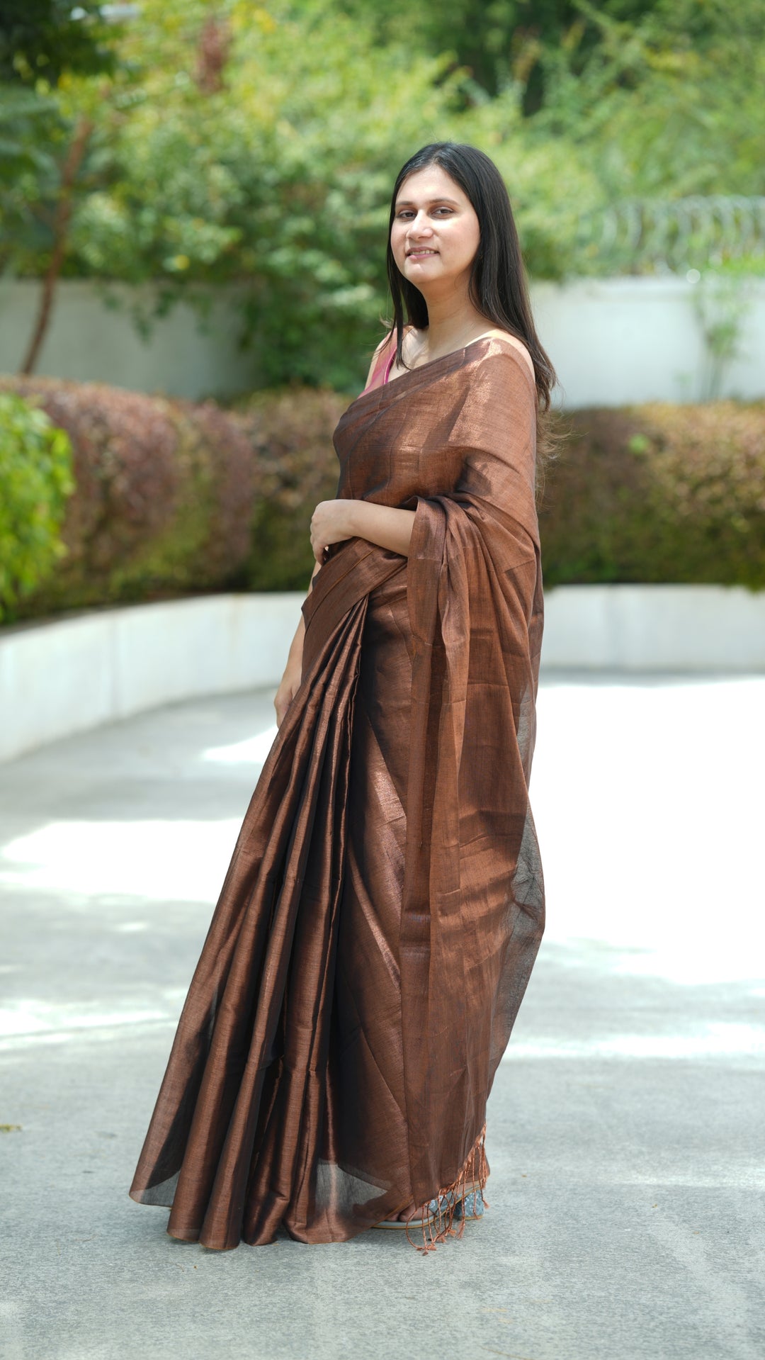 Taamra Tara Tissue (Saree)