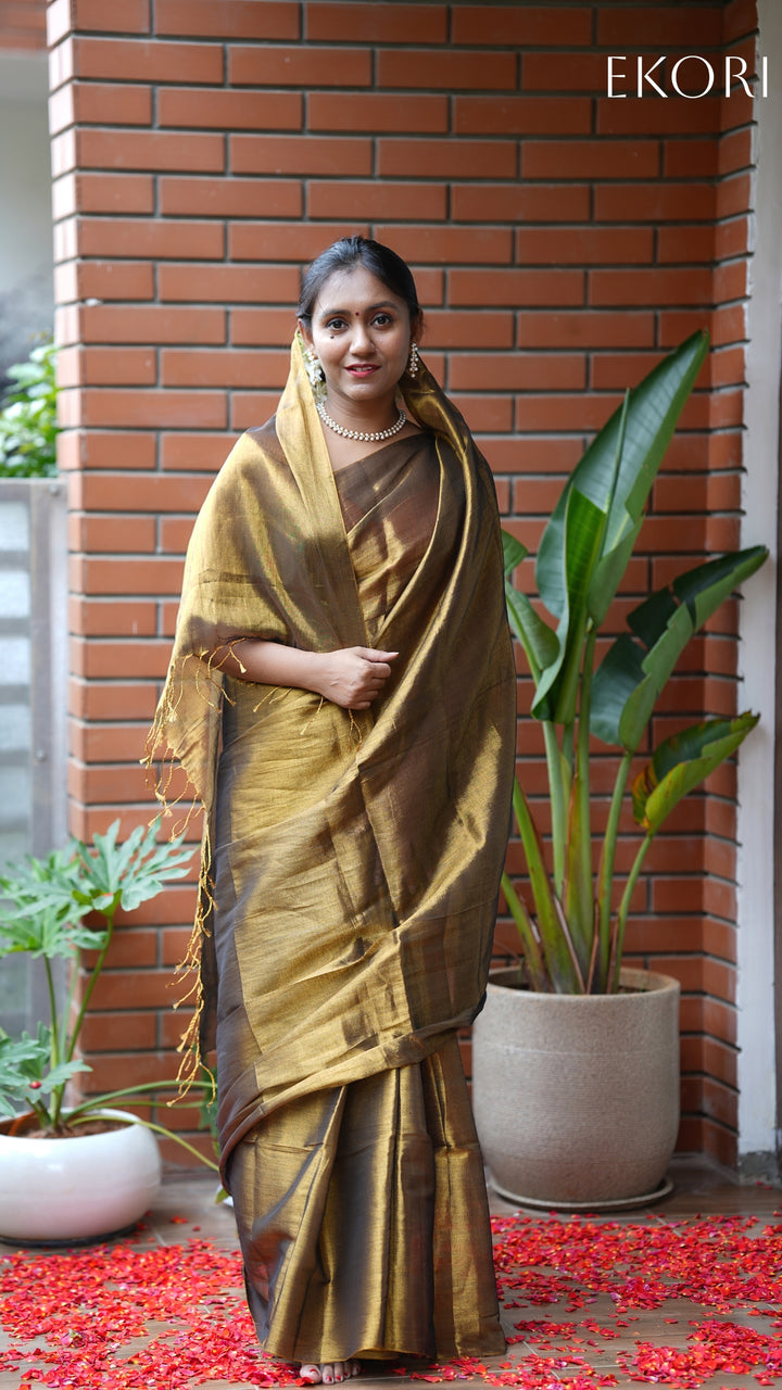 Tamrangi Tissue (Saree)