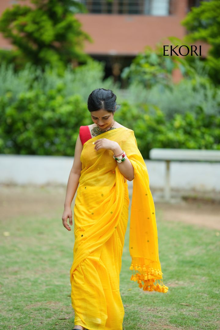 Haldi ki saree hotsell